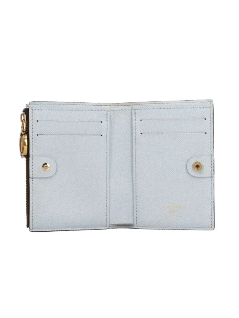Louis Vuitton Portefeuille Lisa Monogram Bifold Wallet Canvas